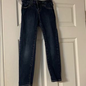 True Religion elastic waist blue jeans